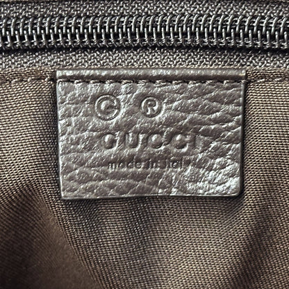 GUCCI グッチ 2wayバッグ トートバッグ GGキャンバス ブラウン ベージュ レディース メンズ 【中古】