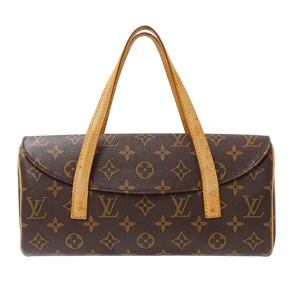 LOUIS VUITTON ルイ・ヴィトン ソナチネ ハンドバッグ モノグラム ブラウン M51902 モノグラムキャンバス レディース 【中古】