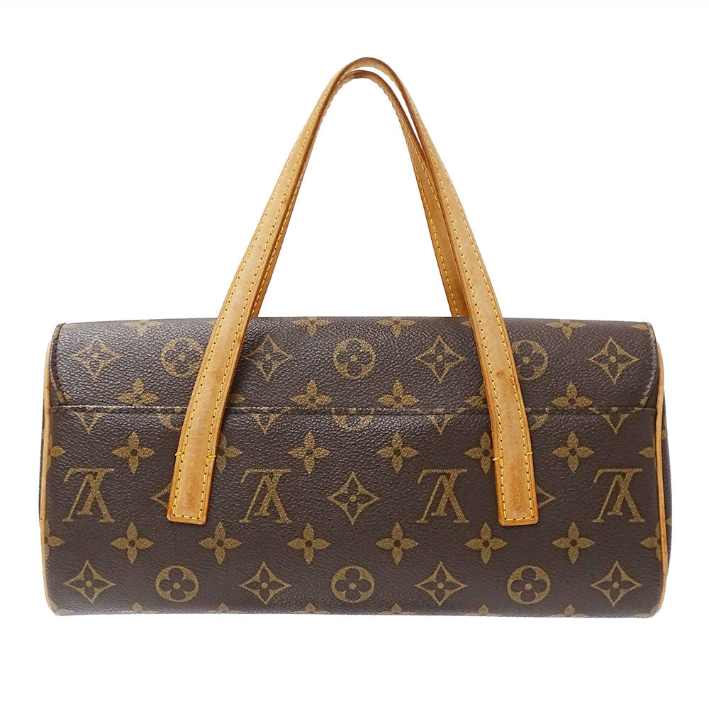 LOUIS VUITTON ルイ・ヴィトン ソナチネ ハンドバッグ モノグラム ブラウン M51902 モノグラムキャンバス レディース 【中古】