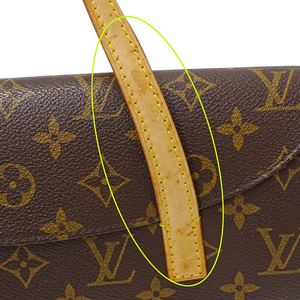 LOUIS VUITTON ルイ・ヴィトン ソナチネ ハンドバッグ モノグラム ブラウン M51902 モノグラムキャンバス レディース 【中古】