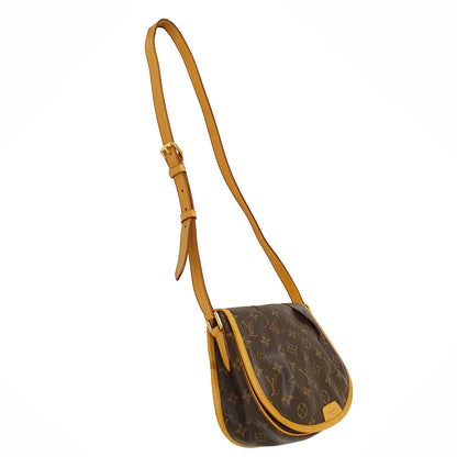 LOUIS VUITTON ルイ・ヴィトン メニルモンタンPM ショルダーバッグ モノグラム ブラウン M40474 モノグラムキャンバス レディース 【中古】