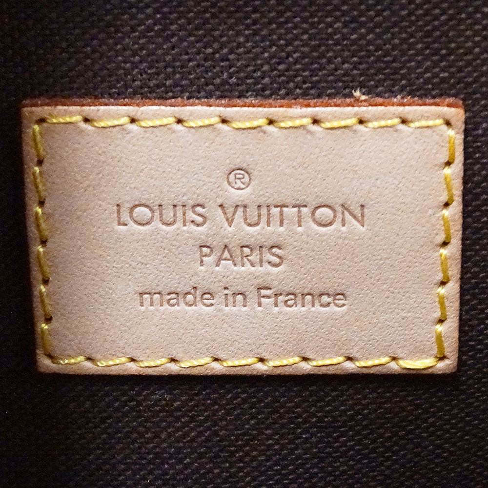 LOUIS VUITTON ルイ・ヴィトン メニルモンタンPM ショルダーバッグ モノグラム ブラウン M40474 モノグラムキャンバス レディース 【中古】