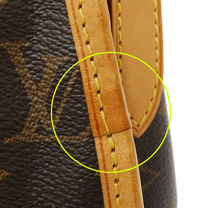 LOUIS VUITTON ルイ・ヴィトン メニルモンタンPM ショルダーバッグ モノグラム ブラウン M40474 モノグラムキャンバス レディース 【中古】