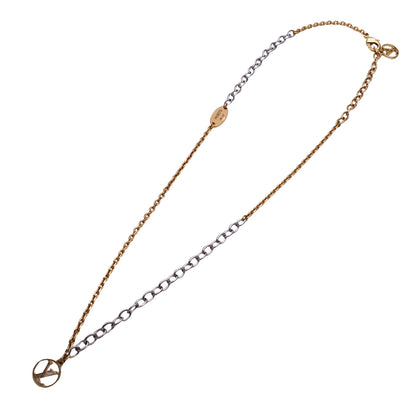 LOUIS VUITTON ルイ・ヴィトン ネックレス・ロゴマニア ネックレス ゴールド ユニセックス 【中古】