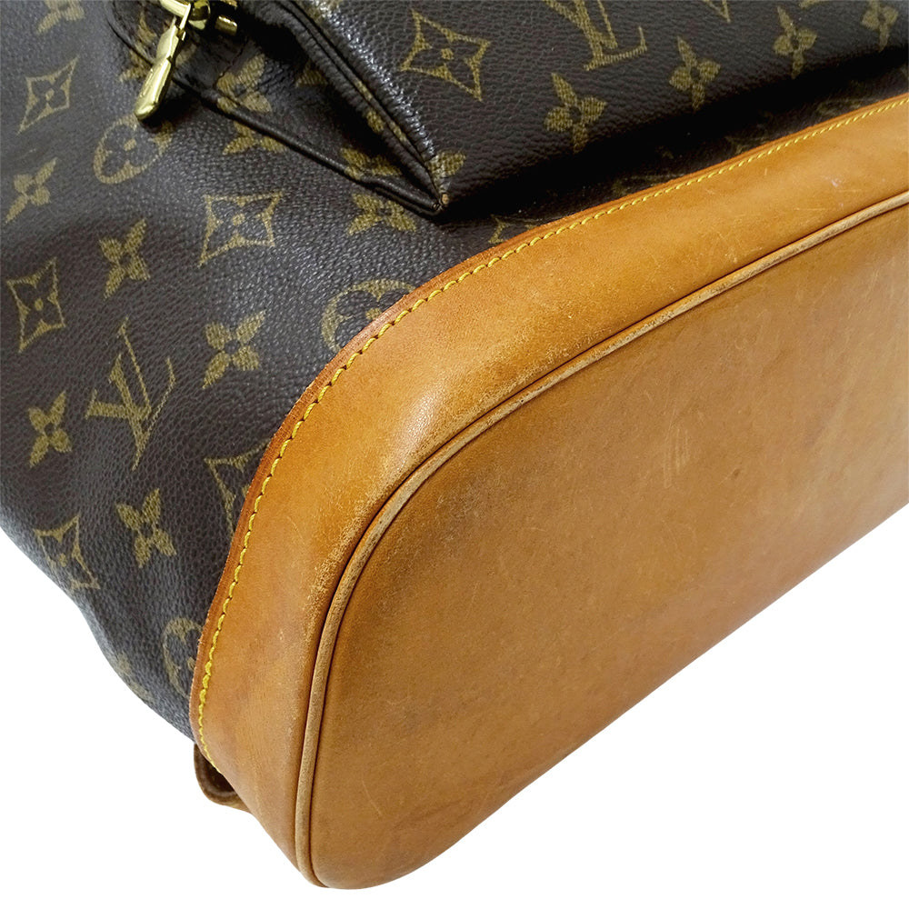 LOUIS VUITTON ルイ・ヴィトン モンスリ GM リュック モノグラム モノグラム M51135 モノグラムキャンバス レディース メンズ 【中古】