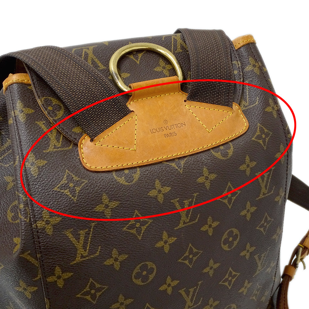 LOUIS VUITTON ルイ・ヴィトン モンスリ GM リュック モノグラム モノグラム M51135 モノグラムキャンバス レディース メンズ 【中古】