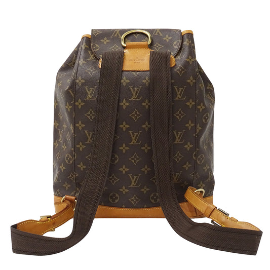 LOUIS VUITTON ルイ・ヴィトン モンスリ GM リュック モノグラム モノグラム M51135 モノグラムキャンバス レディース メンズ 【中古】