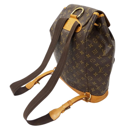 LOUIS VUITTON ルイ・ヴィトン モンスリ GM リュック モノグラム モノグラム M51135 モノグラムキャンバス レディース メンズ 【中古】