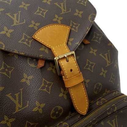 LOUIS VUITTON ルイ・ヴィトン モンスリ GM リュック モノグラム モノグラム M51135 モノグラムキャンバス レディース メンズ 【中古】
