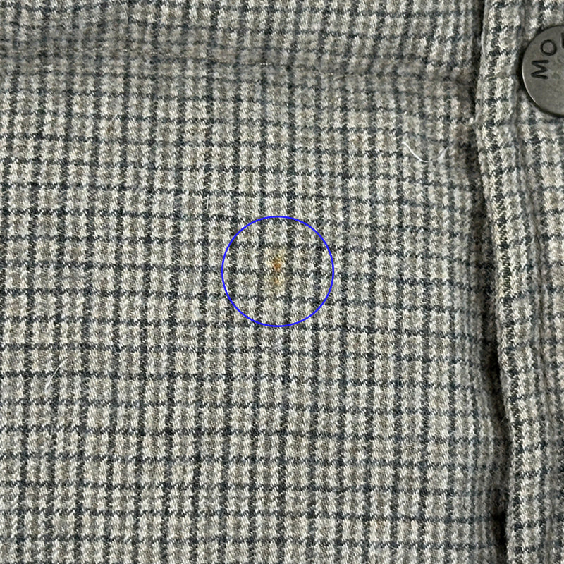MONCLER モンクレール ダウンジャケット グレー メンズ 【中古】