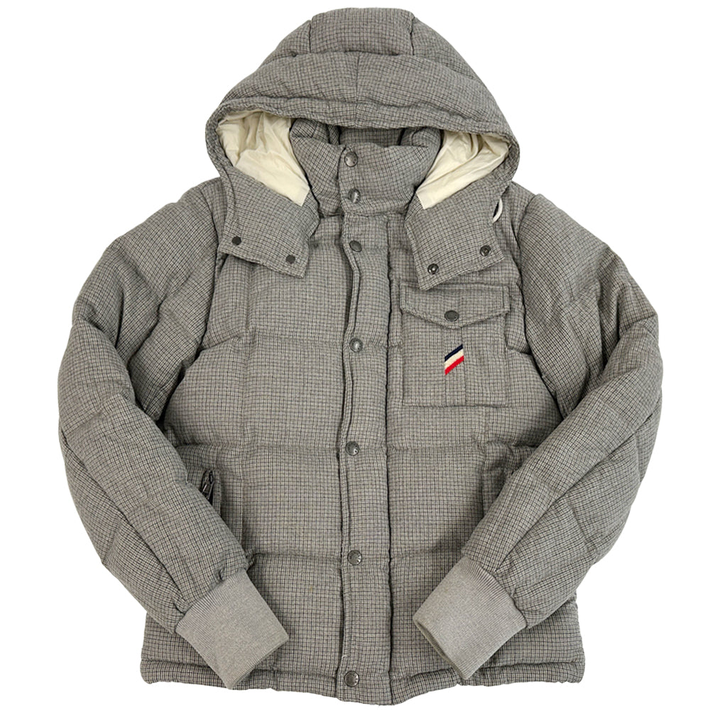 MONCLER モンクレール ダウンジャケット グレー メンズ 【中古】