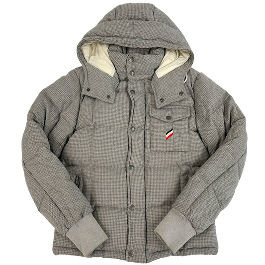 MONCLER モンクレール ダウンジャケット グレー メンズ 【中古】