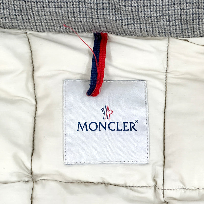 MONCLER モンクレール ダウンジャケット グレー メンズ 【中古】