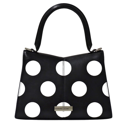 MARC JACOBS マークジェイコブス 2wayバッグ ブラック ホワイト レザー レディース 【中古】