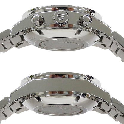 TAG Heuer タグホイヤー カレラ CV201AJ-9 BA0715 メンズ 腕時計 キャリバー16 クロノグラフ 自動巻き AT ステンレス SS シルバー ブラック 磨き済み 【中古】