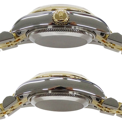 ROLEX ロレックス デイトジャスト 179163G F番 レディース 腕時計 自動巻き AT ステンレス SS ゴールド YG ダイヤモンド 磨き済み 【中古】