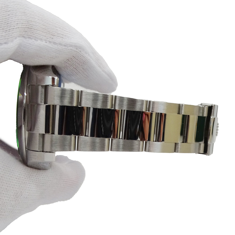 ROLEX ロレックス ミルガウス 116400GV ランダム番 メンズ 腕時計 自動巻き AT ステンレス SS シルバー ブラック 磨き済み 【中古】