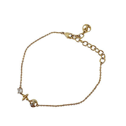 LOUIS VUITTON ルイ・ヴィトン プティ・ルイ ブレスレット メタル ゴールド レディース M00374 【中古】