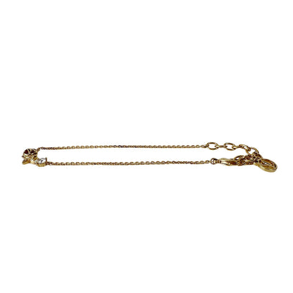 LOUIS VUITTON ルイ・ヴィトン プティ・ルイ ブレスレット メタル ゴールド レディース M00374 【中古】