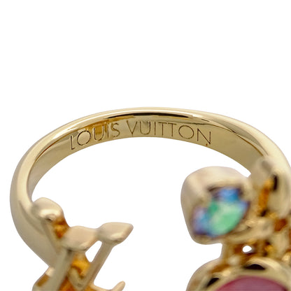 LOUIS VUITTON ルイ・ヴィトン リングLV ボタニカ リング 指輪 ゴールド レディース 【中古】