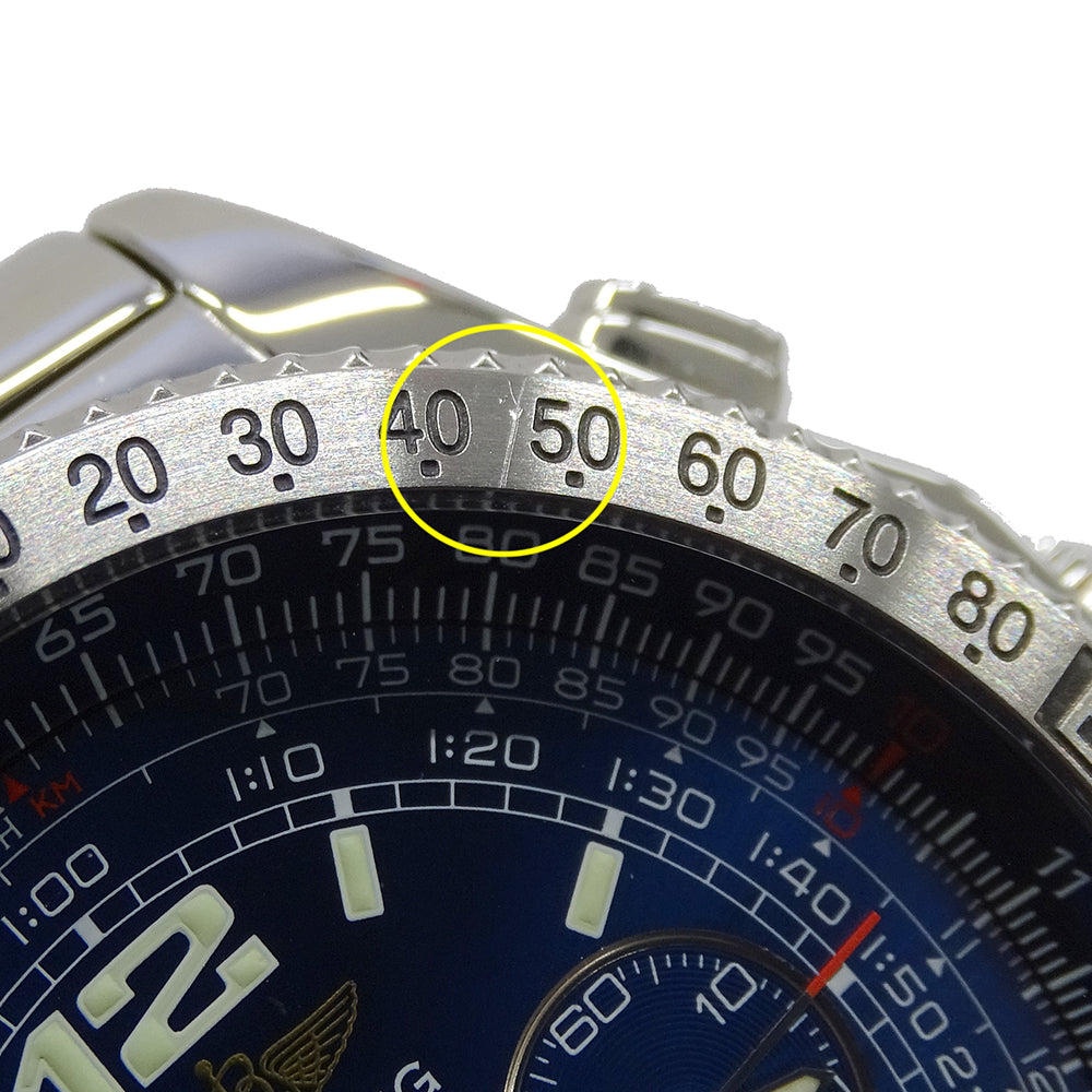 BREITLING ブライトリング B-2 A42362 メンズ 腕時計 クロノグラフ 自動巻き SS OH・磨き済み【中古】