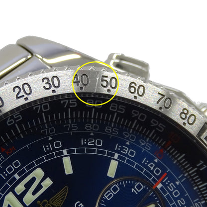 BREITLING ブライトリング B-2 A42362 メンズ 腕時計 クロノグラフ 自動巻き SS OH・磨き済み【中古】