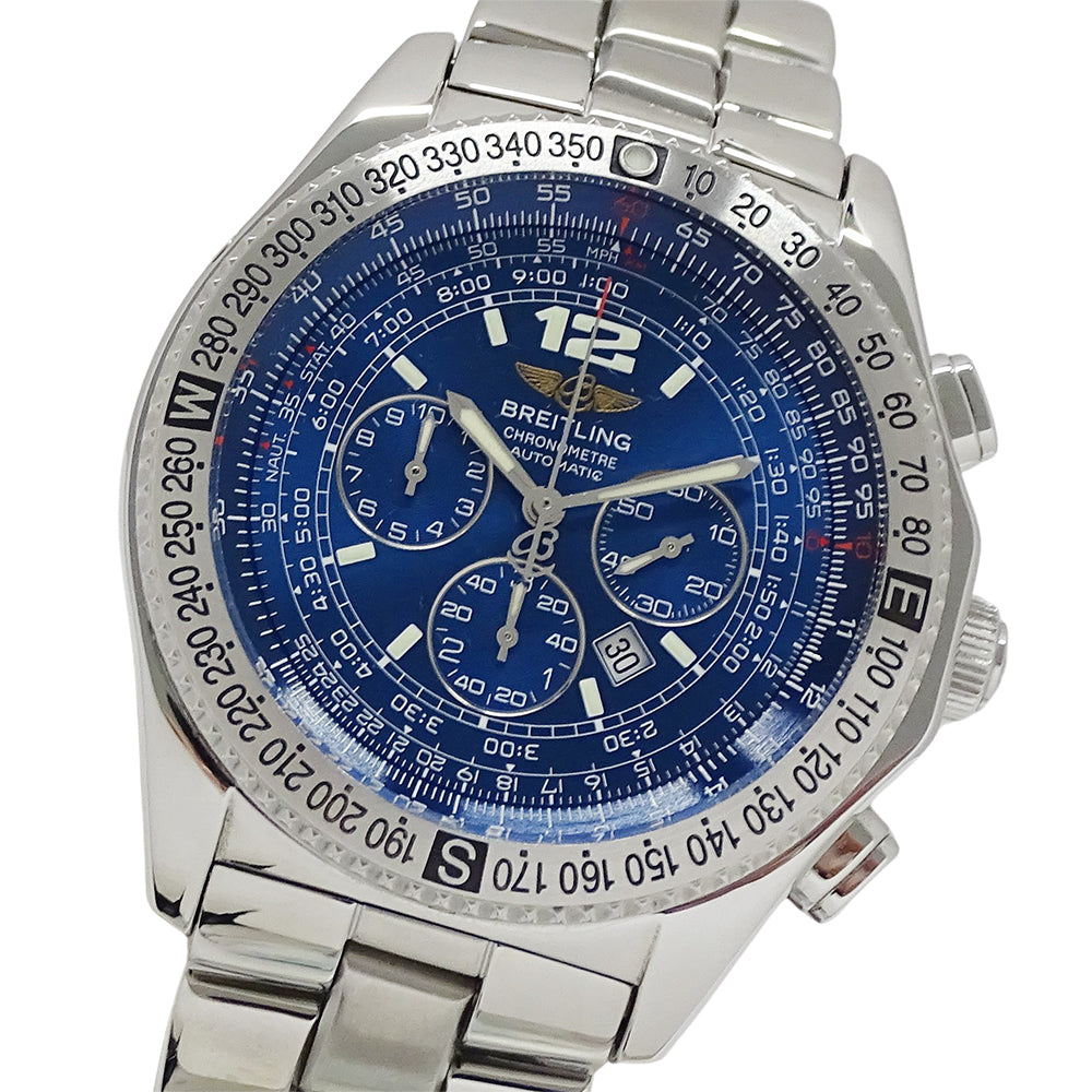 BREITLING ブライトリング B-2 A42362 メンズ 腕時計 クロノグラフ 自動巻き SS OH・磨き済み【中古】