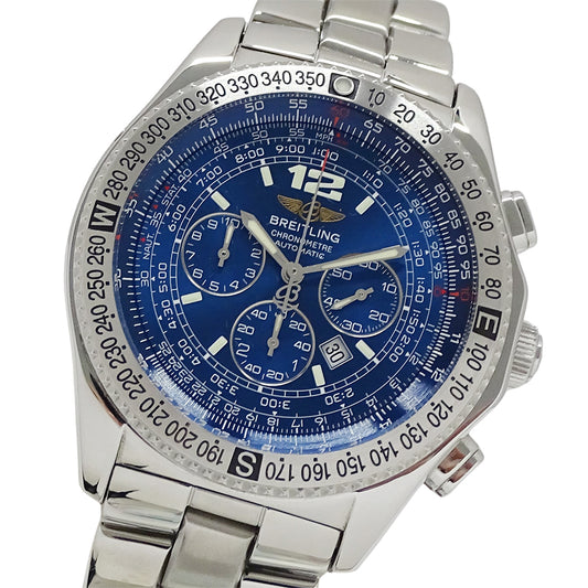 BREITLING ブライトリング B-2 A42362 メンズ 腕時計 クロノグラフ 自動巻き SS OH・磨き済み【中古】
