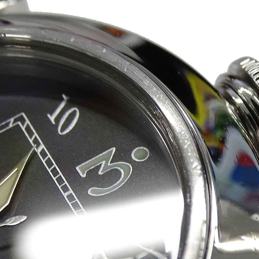 Cartier カルティエ パシャC W31043M7 ボーイズ 腕時計 自動巻き AT ステンレス SS シルバー ブラック 磨き済み 【中古】