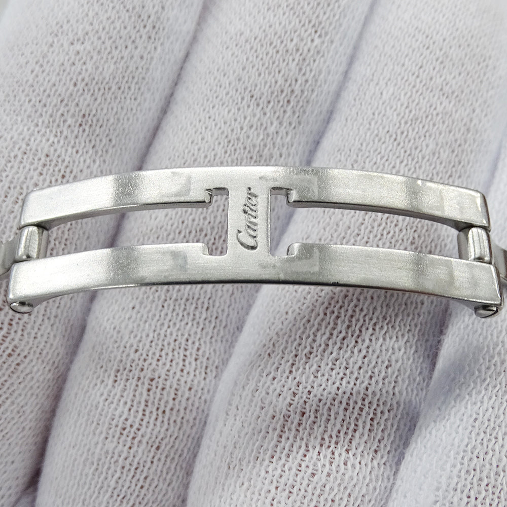 Cartier カルティエ パシャC W31043M7 ボーイズ 腕時計 自動巻き AT ステンレス SS シルバー ブラック 磨き済み 【中古】