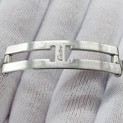 Cartier カルティエ パシャC W31043M7 ボーイズ 腕時計 自動巻き AT ステンレス SS シルバー ブラック 磨き済み 【中古】