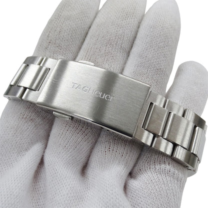 TAG Heuer タグホイヤー アクアレーサー WAY1111 BA0928 メンズ 腕時計 クオーツ QZ ステンレス SS シルバー ホワイト 磨き済み 【中古】