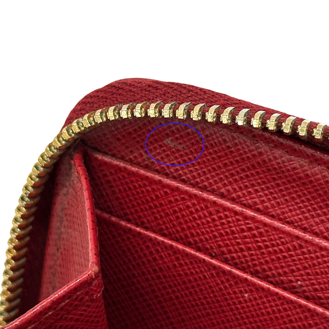 PRADA プラダ コインケース サフィアーノ レッド レディース 【中古】