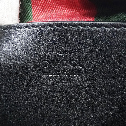 GUCCI グッチ 2wayバッグ GGエンブレム ベージュ ブラック 815218 コーティングキャンバス レディース 【中古】