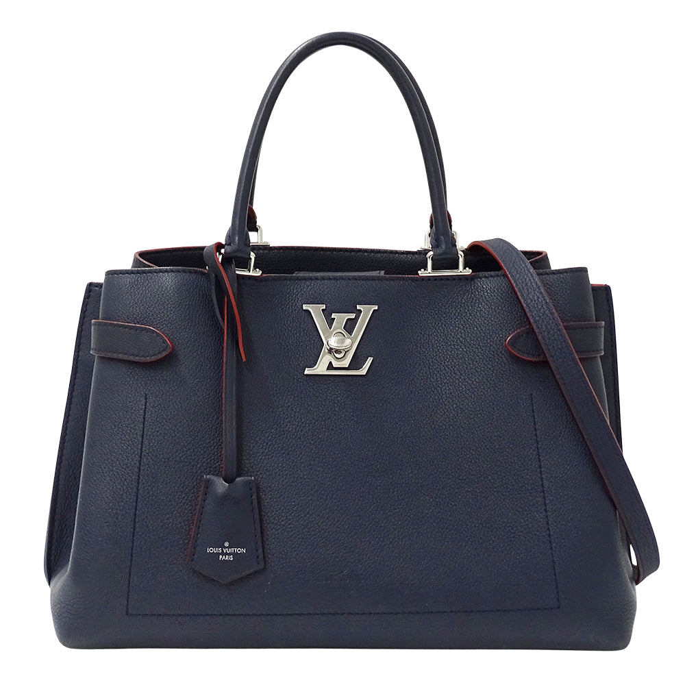 LOUIS VUITTON ルイ・ヴィトン ロックミー デー 2wayバッグ マリーヌルージュ M53645 レザー レディース 【中古】