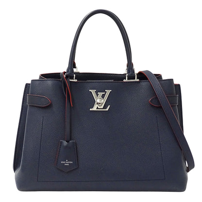 LOUIS VUITTON ルイ・ヴィトン ロックミー デー 2wayバッグ マリーヌルージュ M53645 レザー レディース 【中古】