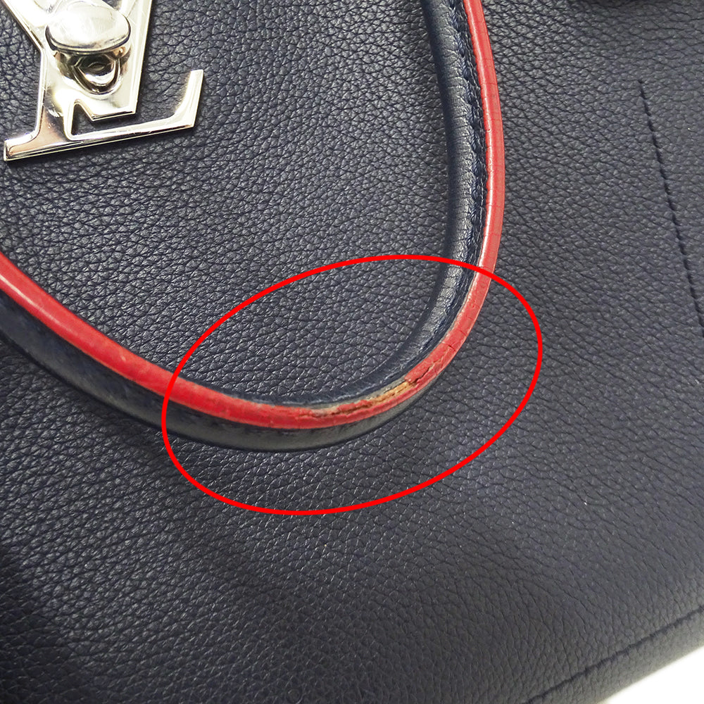 LOUIS VUITTON ルイ・ヴィトン ロックミー デー 2wayバッグ マリーヌルージュ M53645 レザー レディース 【中古】