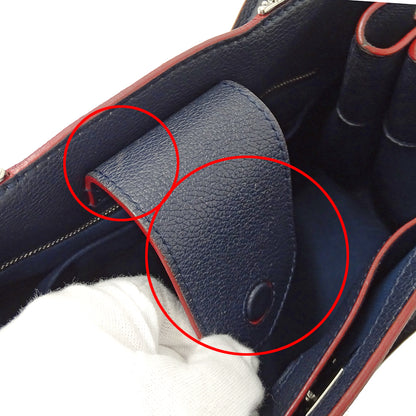 LOUIS VUITTON ルイ・ヴィトン ロックミー デー 2wayバッグ マリーヌルージュ M53645 レザー レディース 【中古】