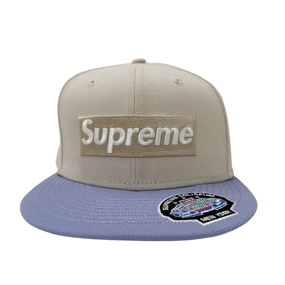 Supreme シュプリーム チャンピオンシップ キャップ アイボリー ブルー ポリエステル メンズ 【中古】