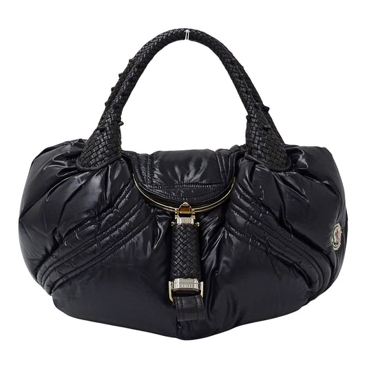 FENDI フェンディ スパイバッグ ハンドバッグ ブラック 8BR511 ナイロン レディース メンズ 【中古】