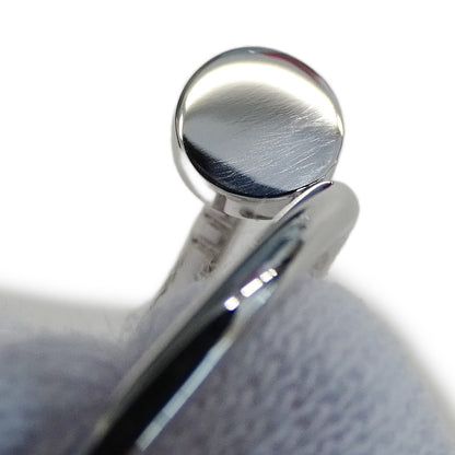 Cartier カルティエ ジュストアンクル スモール リング 指輪 750WG ホワイトゴールド #49 約9号 レディース メンズ 磨き済み【中古】