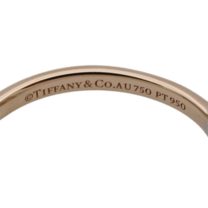 TIFFANY&Co. ティファニー ジャン シュランバージェ リング 指輪 750PG PT950 ダイヤモンド 約12号 レディース 磨き済み【中古】
