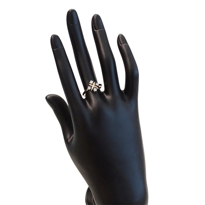 TIFFANY&Co. ティファニー ジャン シュランバージェ リング 指輪 750PG PT950 ダイヤモンド 約12号 レディース 磨き済み【中古】
