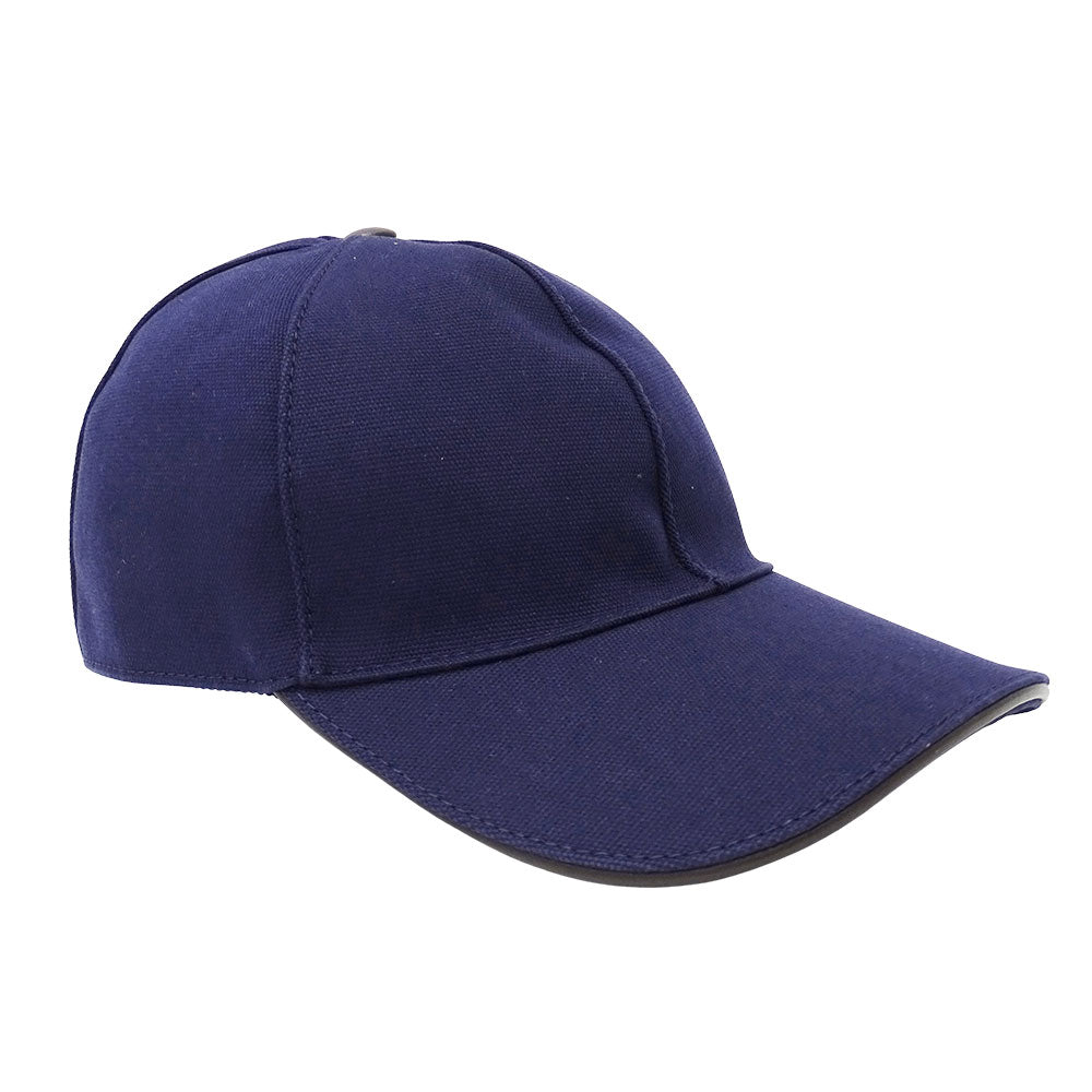 GUCCI グッチ キャップ インターロッキングG ネイビー 387554 コットン Sサイズ レディース メンズ 【中古】