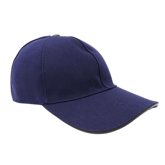 GUCCI グッチ キャップ インターロッキングG ネイビー 387554 コットン Sサイズ レディース メンズ 【中古】