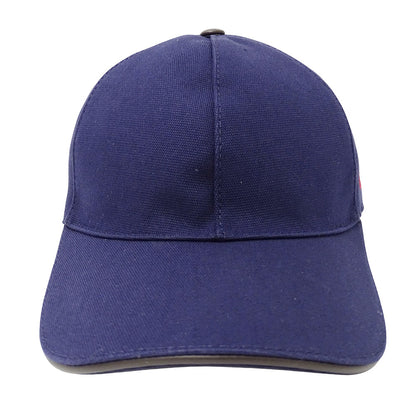 GUCCI グッチ キャップ インターロッキングG ネイビー 387554 コットン Sサイズ レディース メンズ 【中古】