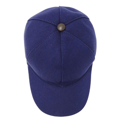 GUCCI グッチ キャップ インターロッキングG ネイビー 387554 コットン Sサイズ レディース メンズ 【中古】