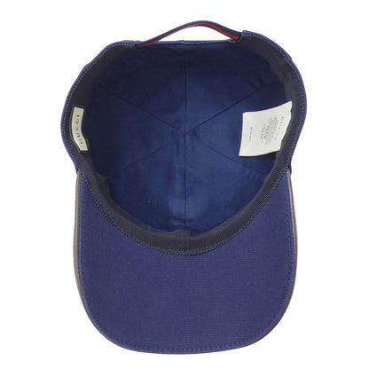 GUCCI グッチ キャップ インターロッキングG ネイビー 387554 コットン Sサイズ レディース メンズ 【中古】