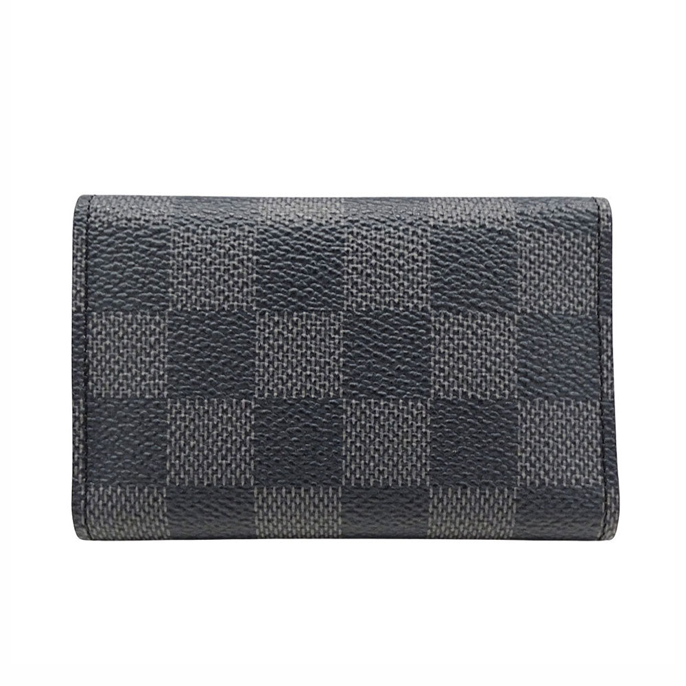 LOUIS VUITTON ルイ・ヴィトン ミュルティクレ6 キーケース ブラック N62662 ダミエグラフィットキャンバス メンズ 【中古】