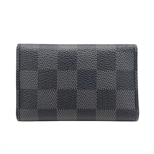LOUIS VUITTON ルイ・ヴィトン ミュルティクレ6 キーケース ブラック N62662 ダミエグラフィットキャンバス メンズ 【中古】
